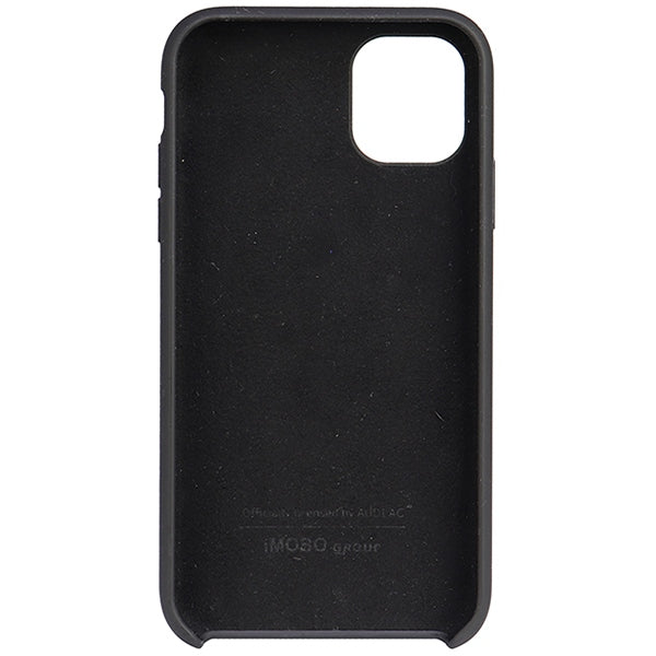 Audi silikoninis dėklas iPhone 12/12 Pro – juodas -- iPhone 12