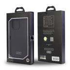 Audi silikoninis dėklas iPhone 13 Pro Max – juodas