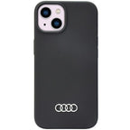 Audi silikoninis dėklas iPhone 14 – juodas -- iPhone 14