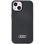 Audi silikoninis dėklas iPhone 14 – juodas -- iPhone 14