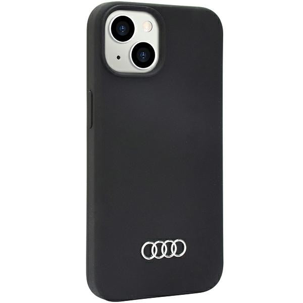 Audi silikoninis dėklas iPhone 14 – juodas -- iPhone 14