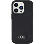 Audi silikoninis dėklas iPhone 14 Pro – juodas