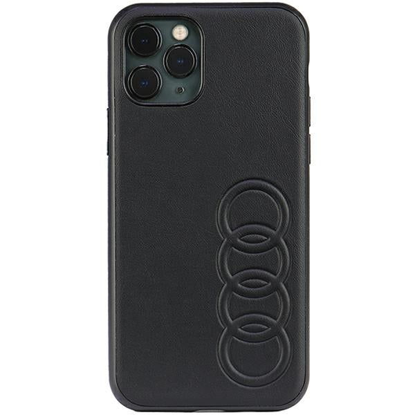 Audi sintetinės odos dėklas iPhone 11 Pro – juodas -- iPhone 11 Pro