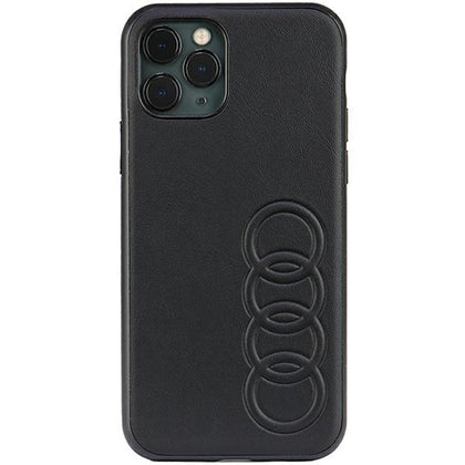 Audi sintetinės odos dėklas iPhone 11 Pro – juodas -- iPhone 11 Pro