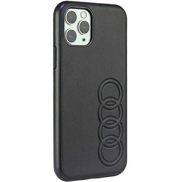 Audi sintetinės odos dėklas iPhone 11 Pro – juodas -- iPhone 11 Pro