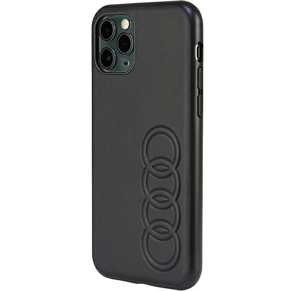 Audi sintetinės odos dėklas iPhone 11 Pro – juodas -- iPhone 11 Pro