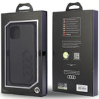 Audi sintetinės odos dėklas iPhone 11 Pro – juodas -- iPhone 11 Pro