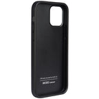 Audi dėklas iPhone 12 / 12 Pro – juodas (eko oda) -- iPhone 12