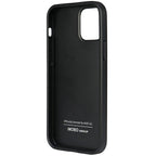 Audi dėklas iPhone 12 / 12 Pro – juodas (eko oda) -- iPhone 12