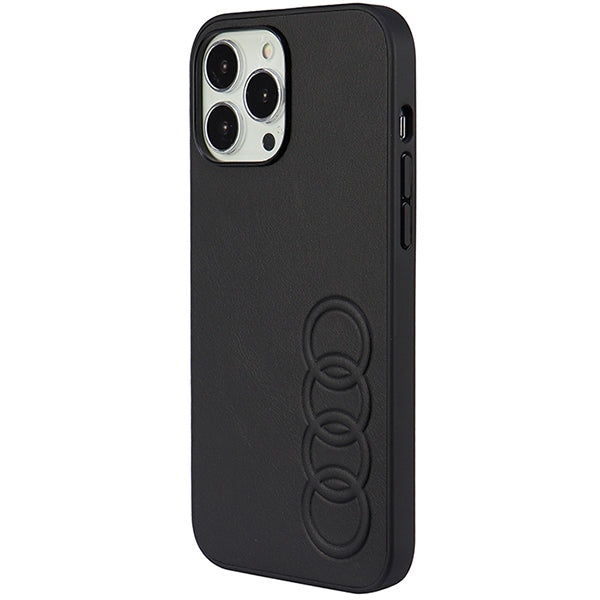 Audi eko odos dėklas iPhone 13 Pro Max – juodas