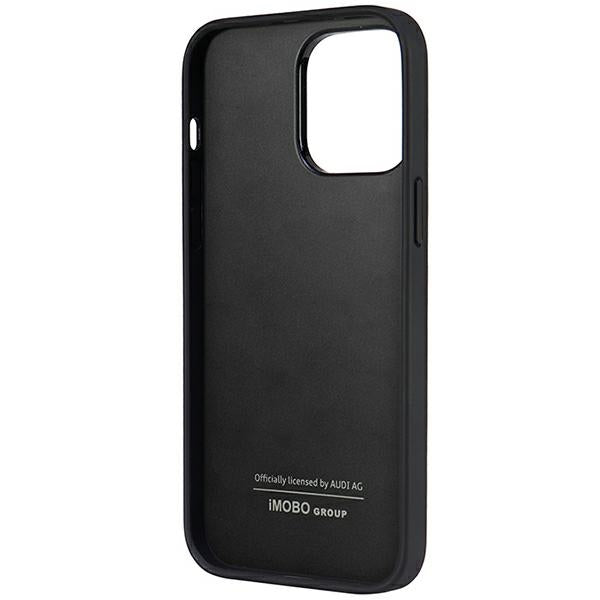 Audi odinis dėklas iPhone 14 Pro Max 6.7" – juodas