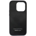 Audi Synthetic Leather dėklas iPhone 14 Pro – juodas