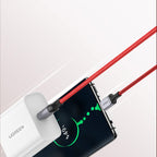 Ugreen US294 USB-C - USB-C 3A 480Mb/s kabelis 1m - raudonas -- Cell phone cables