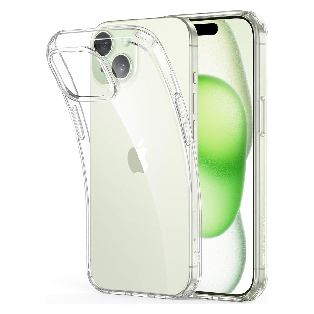 Skaidrus TPU dėklas ESR Project Zero iPhone 15 -- iPhone 15