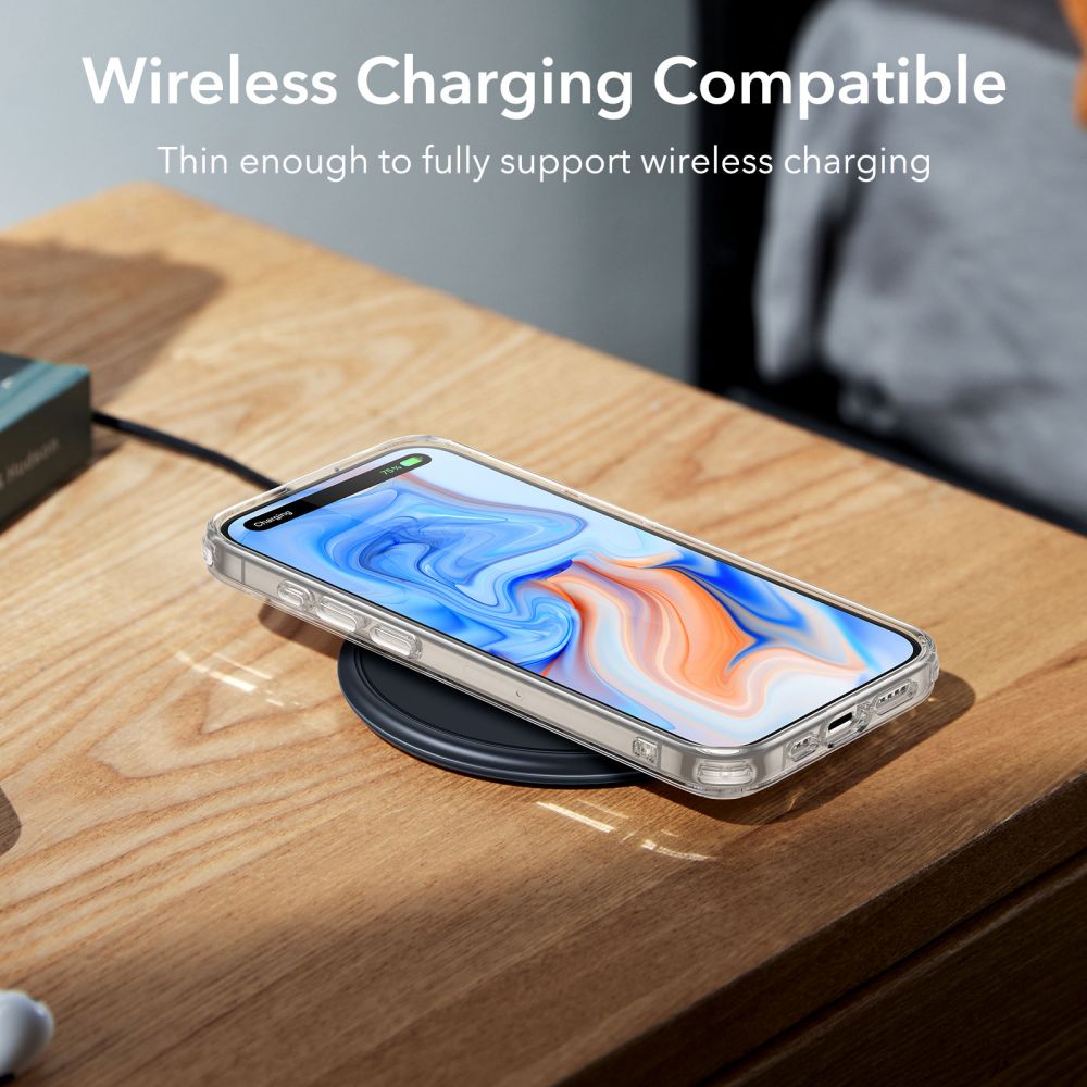 Skaidrus TPU dėklas ESR Project Zero iPhone 15