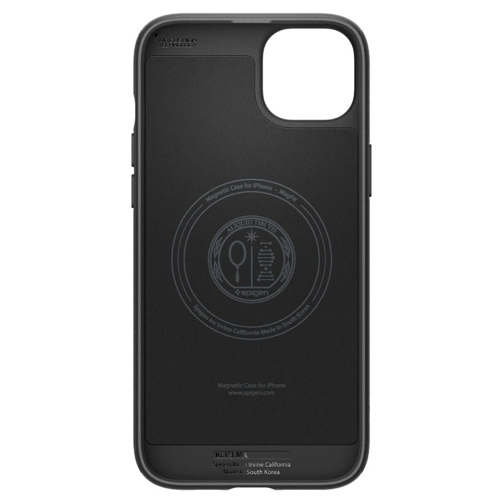 Spigen Mag Armor MagSafe iPhone 15 dėklas – matinis juodas -- iPhone 15