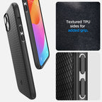 Spigen Mag Armor MagSafe iPhone 15 dėklas – matinis juodas -- iPhone 15