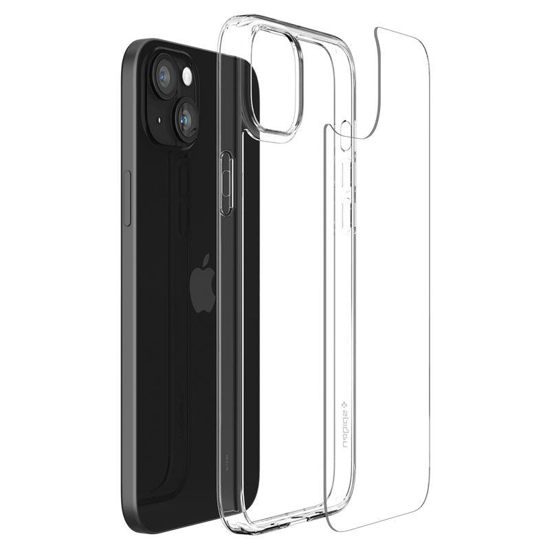 Spigen Airskin Hybrid dėklas iPhone 15 Plus – skaidrus