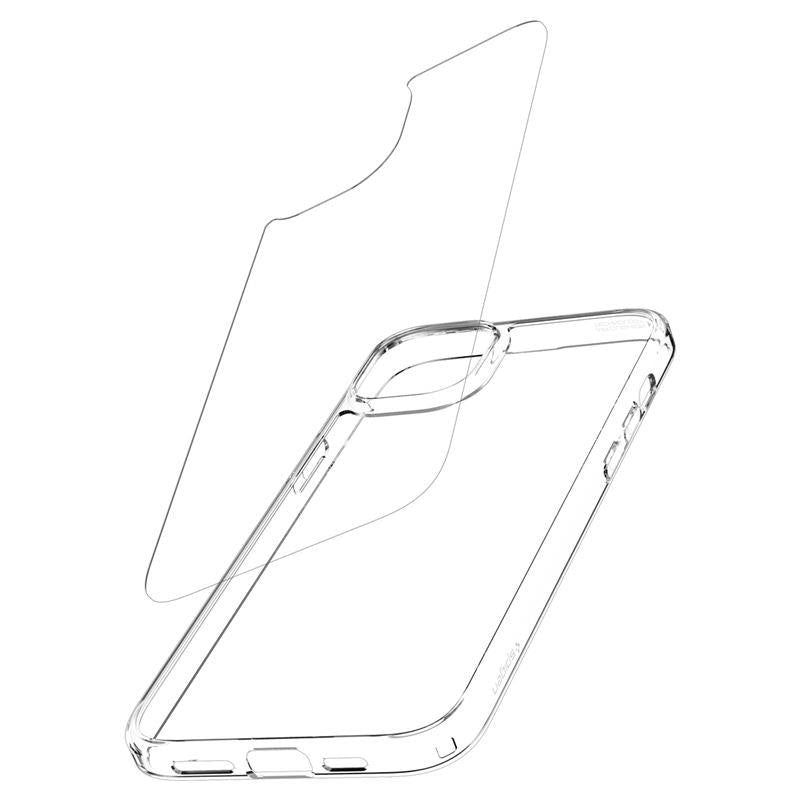 Spigen Airskin Hybrid dėklas iPhone 15 Plus – skaidrus