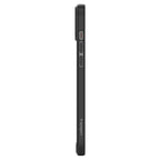 Spigen Crystal Hybrid dėklas iPhone 15 Plus – skaidrus/juodas
