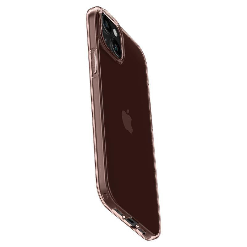 Spigen Crystal Flex dėklas iPhone 15 Plus – rožinis/skaidrus