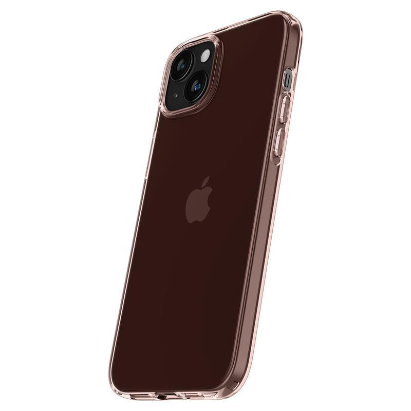 Spigen Crystal Flex dėklas iPhone 15 Plus – rožinis/skaidrus