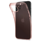 Spigen Crystal Flex dėklas iPhone 15 Plus – rožinis/skaidrus
