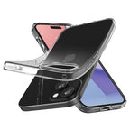 Spigen Crystal Flex dėklas iPhone 15 Plus – skaidrus