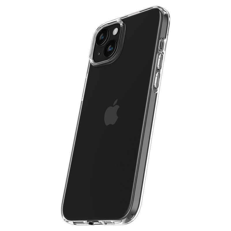 Spigen Crystal Flex dėklas iPhone 15 Plus – skaidrus