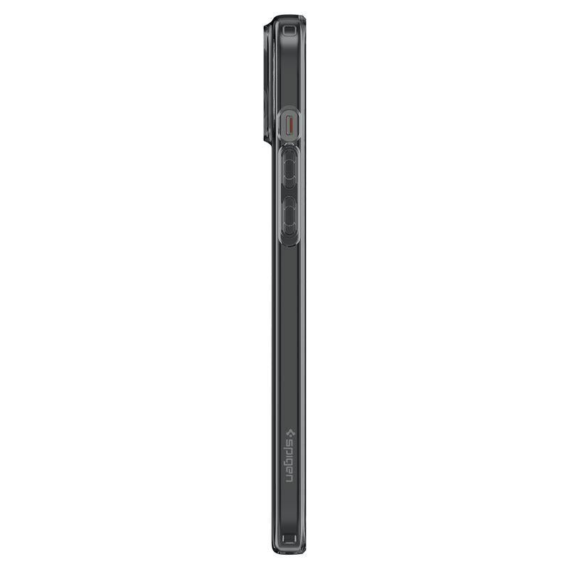 Spigen Crystal Flex dėklas iPhone 15 Plus – pilkai skaidrus