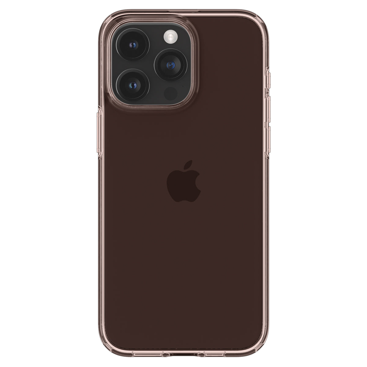 Spigen Crystal Flex dėklas iPhone 15 Pro Max – rožinis/skaidrus