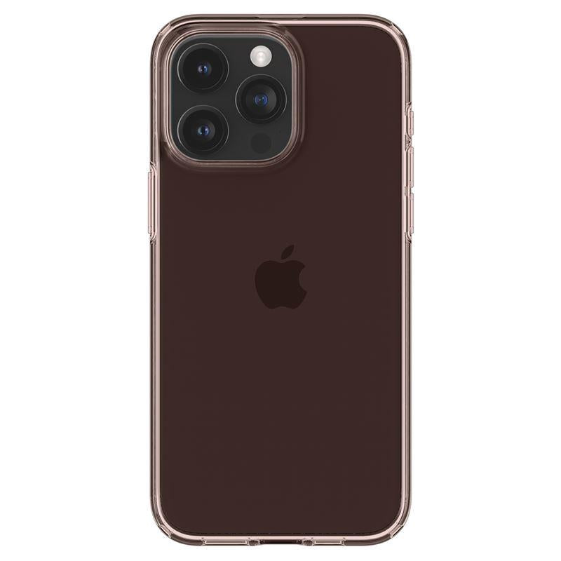 Spigen Crystal Flex dėklas iPhone 15 Pro Max – rožinis/skaidrus