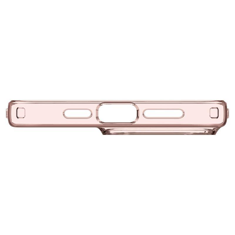 Spigen Crystal Flex dėklas iPhone 15 Pro Max – rožinis/skaidrus