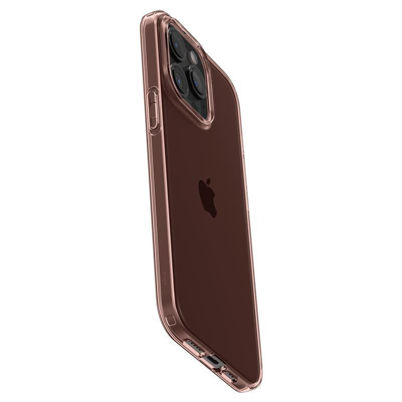 Spigen Crystal Flex dėklas iPhone 15 Pro Max – rožinis/skaidrus