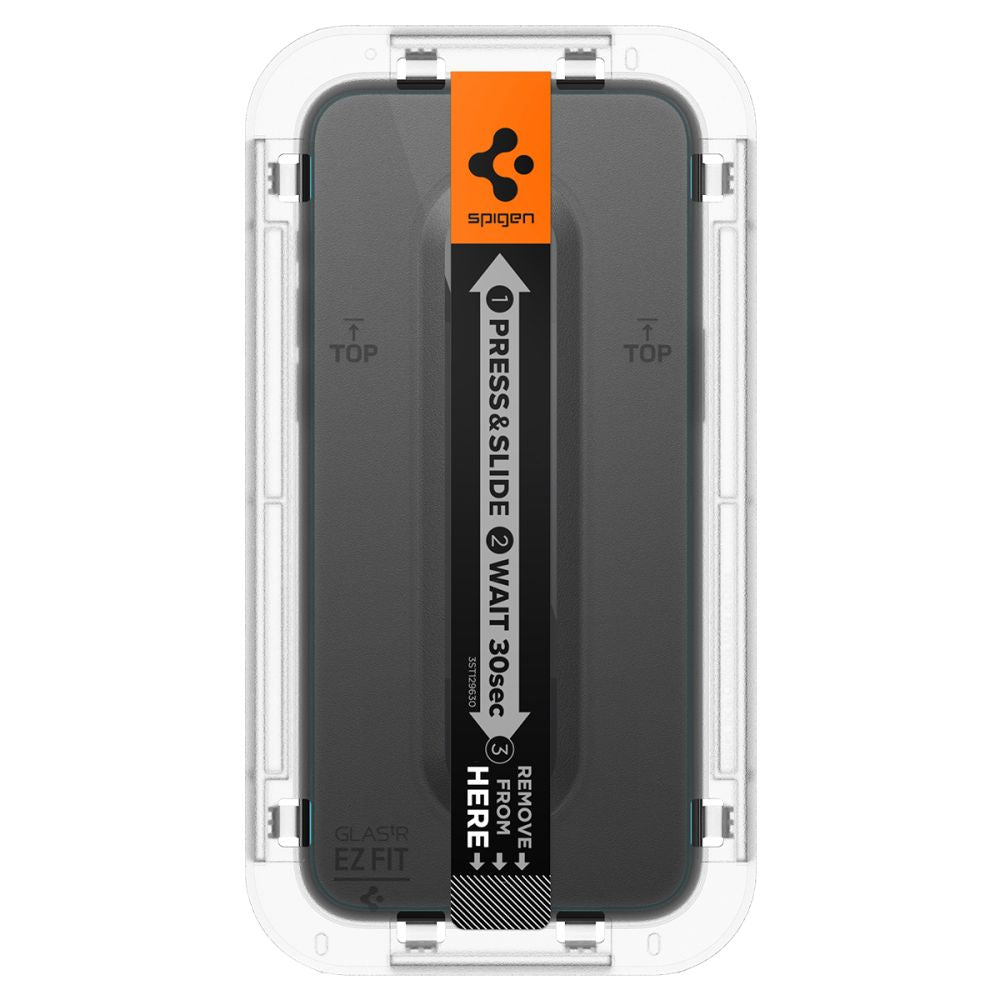 Spigen Glas.TR EZ Fit grūdintas stiklas iPhone 15 Pro (2 vnt.)