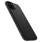 Spigen Liquid Air dėklas iPhone 15 Plus – juodas