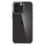 Skaidrus Spigen Crystal Hybrid dėklas iPhone 15 Pro