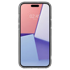 Spigen Crystal Hybrid dėklas iPhone 15 Plus – skaidrus