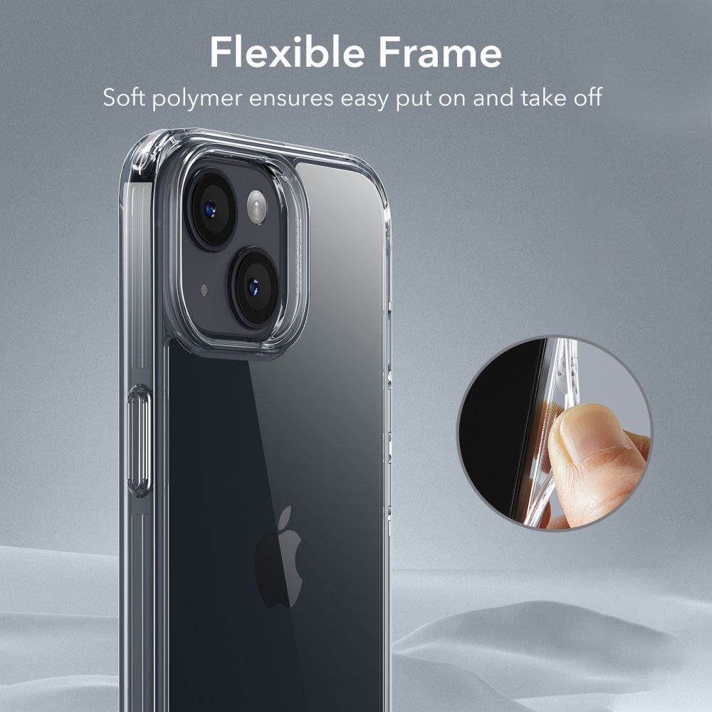 ESR Ice Shield dėklas iPhone 15 Plus – skaidrus -- iPhone 15 Plus