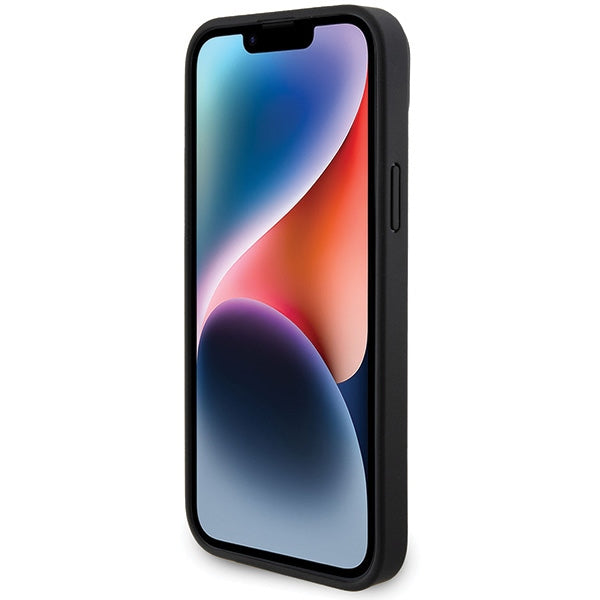 BMW odinis anglies pluošto dėklas iPhone 15 Plus – juodas