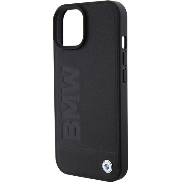 BMW odinis dėklas iPhone 15 – juodas