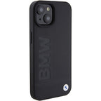 BMW odinis MagSafe dėklas iPhone 15 Plus – juodas