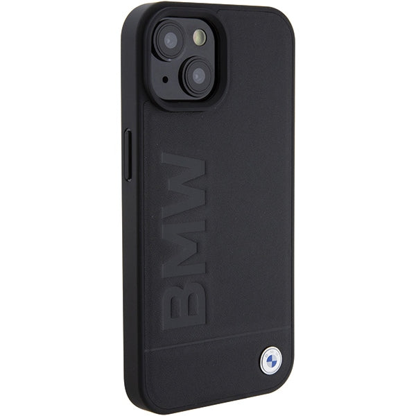 BMW odinis MagSafe dėklas iPhone 15 Plus – juodas