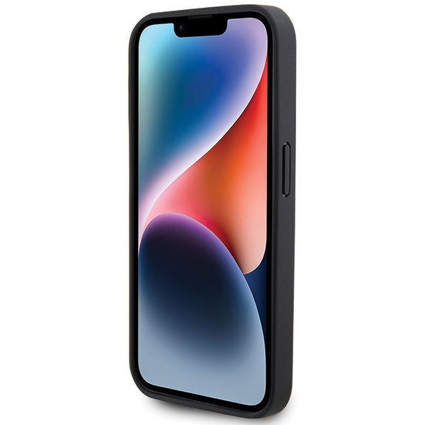 Ferrari MagSafe dėklas iPhone 15 Pro – juodas