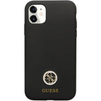 Guess silikoninis dėklas iPhone 11 / XR – juodas -- iPhone 11
