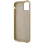 Guess dėklas iPhone 11/XR – auksinis, blizgus 4G -- iPhone 11