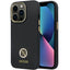 Guess dėklas iPhone 13 / 13 Pro – juodas 4G Strass