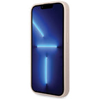 Guess 4G Big Metal Logo dėklas iPhone 15 Pro - rožinis -- iPhone 15 Pro