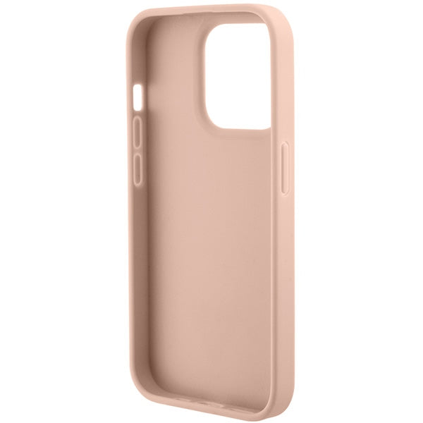 Guess Croco dėklas iPhone 15 Pro – rožinis -- iPhone 15 Pro