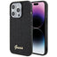 Guess dėklas iPhone 15 Pro – juodas, kristalinis